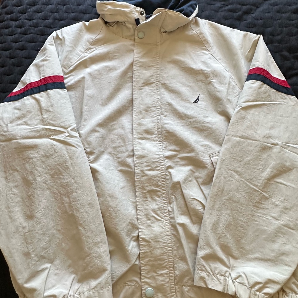 XL NAUTICA ZIP UP SWEATER